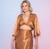 Cropped Colcci Marrom Dourado na Revoluse