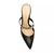 Mule Schutz Logo Couro Preto na Revoluse