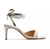 Sandália Schutz Brice Mid Prata Metallic na Revoluse