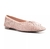 Sapatilha Schutz Ballerina Snake Paetê Rose na Revoluse