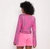 Blusa Morena Rosa Cropped Rosa e Roxo na Revoluse