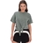 Blusa Animale Cropped Nozinho Verde na Revoluse