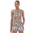 Top Animale Quadrado Floral Risca Animal Print na Revoluse