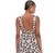 Top Animale Quadrado Floral Risca Animal Print na Revoluse