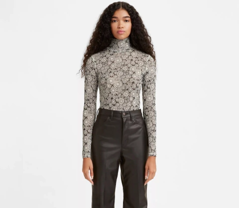 Blusa Levi's Segunda Pele Flowers na Revoluse