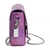 Bolsa Santa Lolla Tiracolo Holográfica Specchio Lilás Violeta na Revoluse