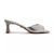 Tamanco Arezzo Eco Snake Texas Metal Silver na Revoluse