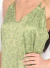 Vestido Zinco Curto Decote V Animal Print na Revoluse