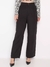 Calça Maria Valentina Wide Leg Preta na Revoluse