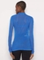 Blusa Colcci Tule Mangas Longas Azul na Revoluse