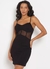Vestido Forum Curto com Tule Preto na Revoluse