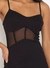 Vestido Forum Curto com Tule Preto na Revoluse