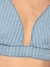 Blusa Morena Rosa Top Listrado Azul Claro e Branco na Revoluse