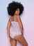 Body My Favorite Things em Renda Lilás na Revoluse