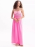 Vestido My Favorite Things Longo Texturizado Rosa na Revoluse