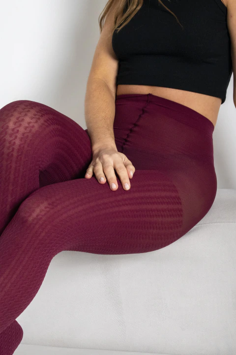 PantyMedia Espiga Bordó