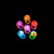 Anillos Silicona Con Luz Led Surtidos X10 Cotillon Luminoso - tienda online