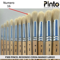 PINCEL REDONDO CERDA MANGO LARGO P300 - comprar en línea