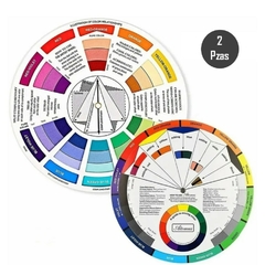 Circulo Cromático Profesional (set 2 Pzas) Colores Exactos - comprar en línea