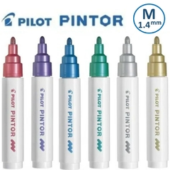 Marcadores Multitécnica Pilot Pintor. Set de 6 pzas - Leenith Borges - Arte