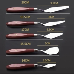Espátulas set de 5 piezas