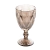 Jogo 6 taças de vidro diamond cinza 325 ml - Lyor - loja online