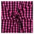 TECIDO TRICOLINE XADREZ FIO TINTO 100% ALGODÃO 150 MTS/LARG COR ROSA PINK METRO