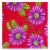 TECIDO CHITÃO 100% ALGODÃO 1.40MTS/LARG FLORAL COR VERMELHO METRO