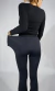calça flare new poliamida - loja online