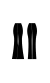combo calça reta basic + flare poliamida - comprar online