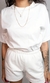 shorts moletom basic off white - comprar online