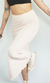 saia blush midi - comprar online