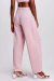 Calça Rustic Lurex Rosa - comprar online