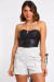 Corset Couro Eco