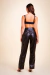 Calça Street Couro Preto - comprar online