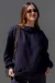Blusa Moletom Over Decote - comprar online