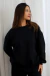 Blusa Moletom Over Decote - comprar online