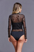 Body Isabelle Tule Preto na internet