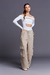 Calça Cordão Parachute Nude - loja online