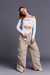 Calça Cordão Parachute Nude - comprar online
