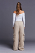 Calça Cordão Parachute Nude - comprar online