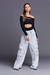 Calça Cordão Parachute Branca