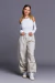 Calça Parachute Basic Bege