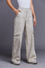 Calça Cargo Brim Bege