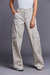 Calça Cargo Brim Bege - comprar online