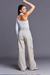 Calça Cargo Brim Bege - loja online