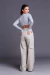 Cropped Luciana Cinza - comprar online