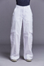 Calça Cargo Brim Branco