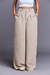 Calça Pantalona Alfaiataria Nude