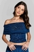 Blusa Ombro a Ombro Franzida - comprar online